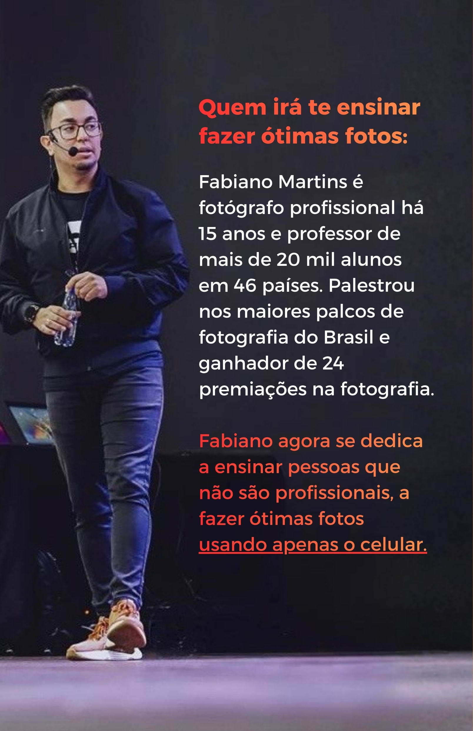 Fabiano Martins - Educador de Fotografia